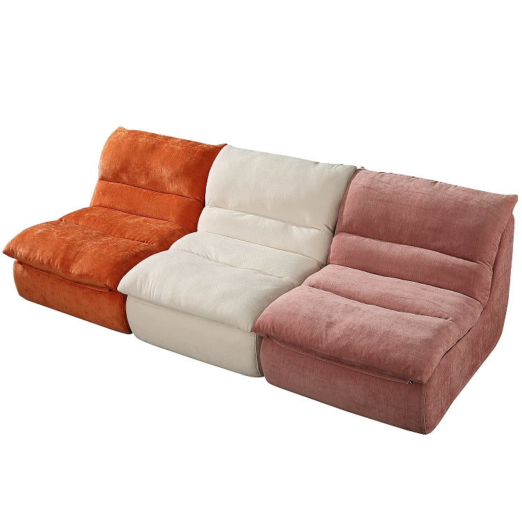 Compressed packaging folding sofa bed, high resilience sponge + breathable flannel, ready to use without installation, small apartment can be transformed into bedroom/living room in seconds