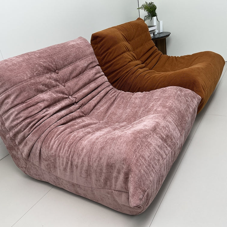 Caterpillar Compression Sofa Lazy floor  bean bag chair, memory foam sofa  fireside sofa living room bedroom office dormitory outdoor adult