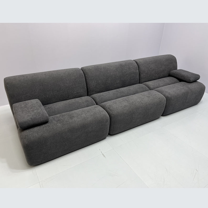Modern Corduroy Fabric Sofa, Compression Sofa Modular Compression Living Room , Upholstered Sofa for Bedroom, Versatile for Living Room, Bedroom