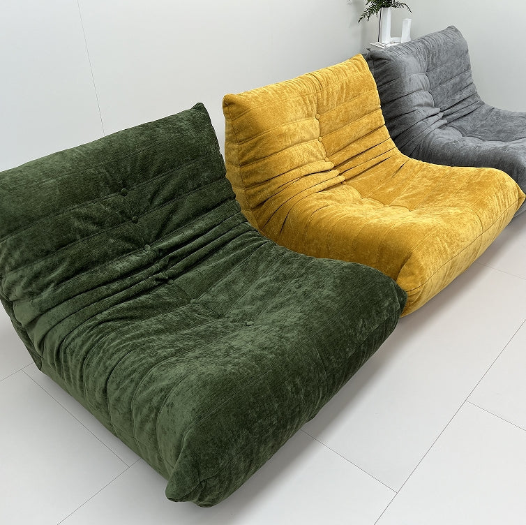Caterpillar Compression Sofa Lazy floor  bean bag chair, memory foam sofa  fireside sofa living room bedroom office dormitory outdoor adult