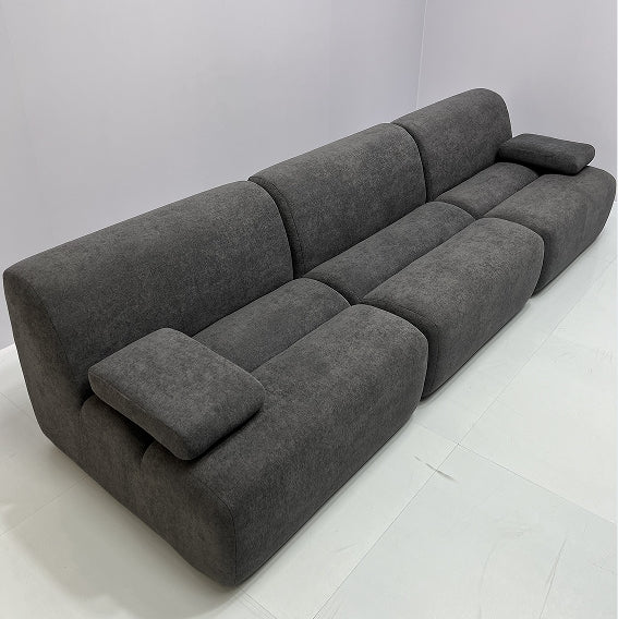 Modern Corduroy Fabric Sofa, Compression Sofa Modular Compression Living Room , Upholstered Sofa for Bedroom, Versatile for Living Room, Bedroom