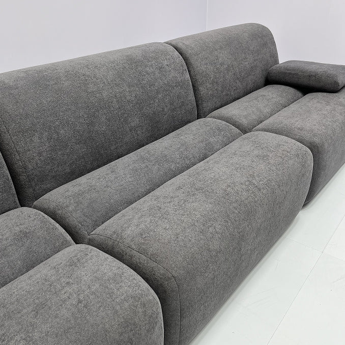 Modern Corduroy Fabric Sofa, Compression Sofa Modular Compression Living Room , Upholstered Sofa for Bedroom, Versatile for Living Room, Bedroom