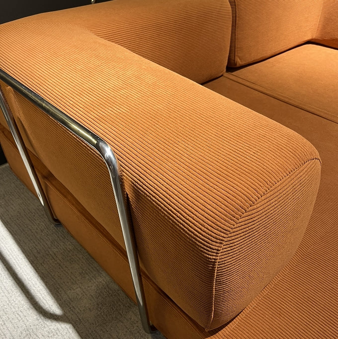 Compression Sofa , with Removable Frame and Deep Seat, Combination and Folding Base, Living Room and Bedroom Vacuum Velvet Fabric Modular Combination