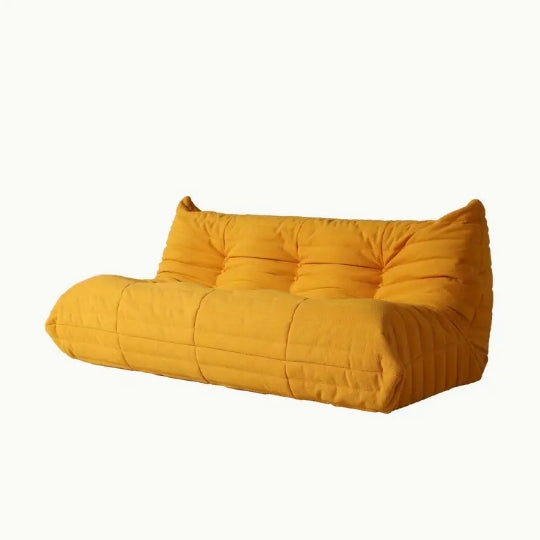 Soft Mohair Lazy Floor Sofa, 69" Fireside Chair, Oversized Armless Accent Bean Bag Couch For Living Room Bedroom Salon Office