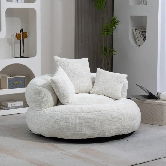 Bean Bag Chair Lazy Sofa Durable Comfort Lounger High Back Bean Bag Chair Couch Fit for Office