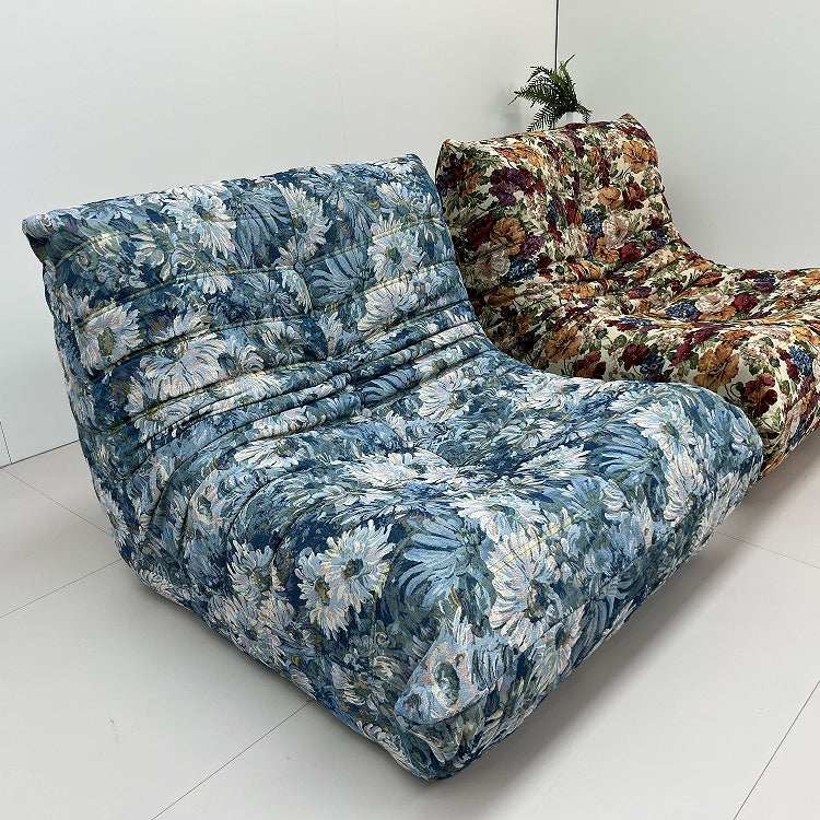 Caterpillar Compression Sofa Lazy floor  bean bag chair, memory foam sofa  fireside sofa living room bedroom office dormitory outdoor adult