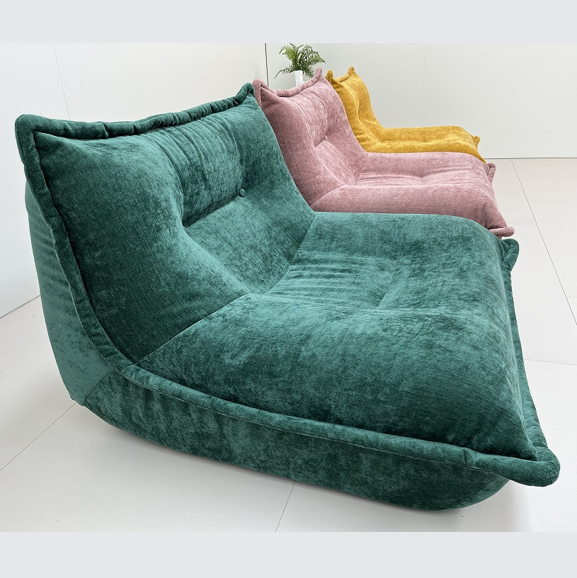 Compression sofa small-sized folding sofa without installation, high-resilience sponge for living room and bedroom, express compression packaging, ready to use after unfolding