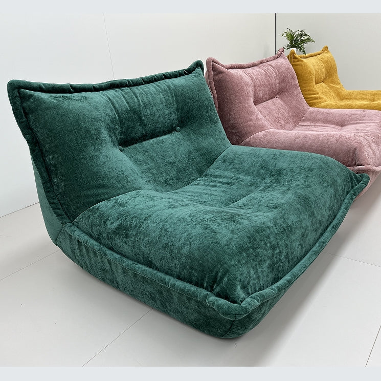 Compression sofa small-sized folding sofa without installation, high-resilience sponge for living room and bedroom, express compression packaging, ready to use after unfolding