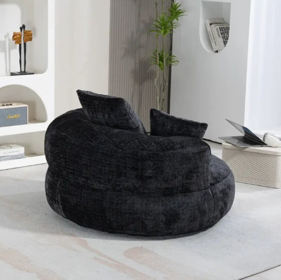 Bean Bag Chair Lazy Sofa Durable Comfort Lounger High Back Bean Bag Chair Couch Fit for Office
