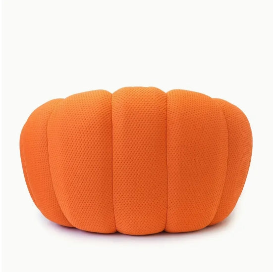 [Bubble Sofa Chair] Oversized Bubble Sofa Chair - Modern Upholstered Lazy Floor Couch with 3D Honeycomb Shape Curved Design for Living Room, Office, Apartment