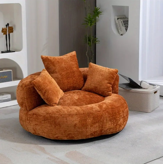 Bean Bag Chair Lazy Sofa Durable Comfort Lounger High Back Bean Bag Chair Couch Fit for Office